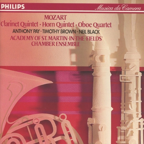 Academy Of St. Martin In The Fields Chamber Ensemble-Mozart-Clarinet Quintet Cd-image