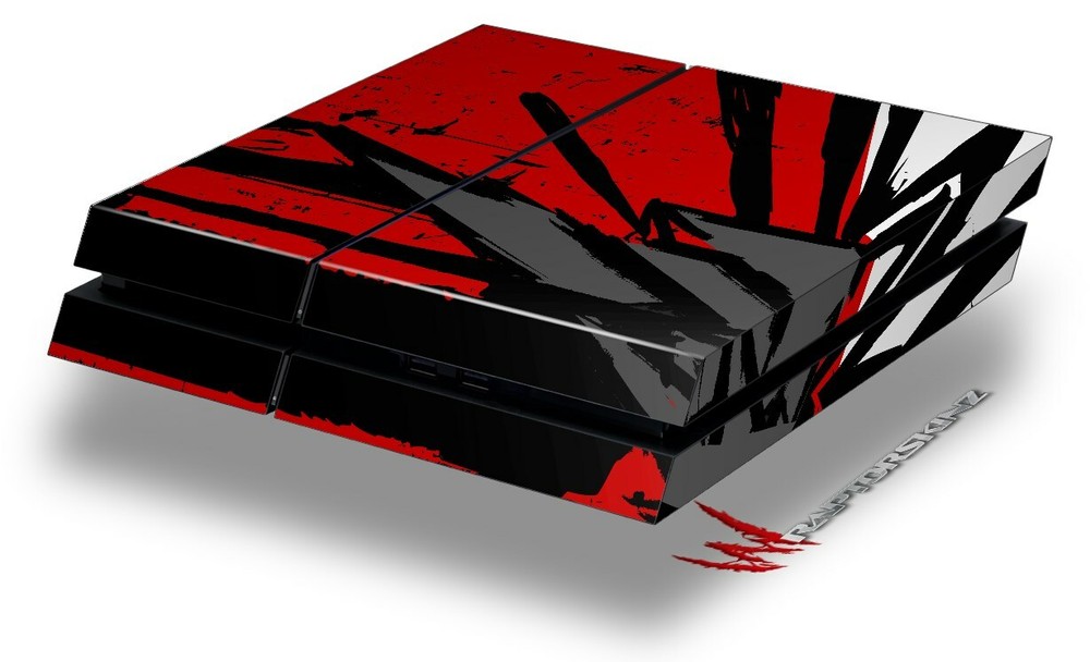Skin for original PS4 Gaming Console Baja 0040 Red