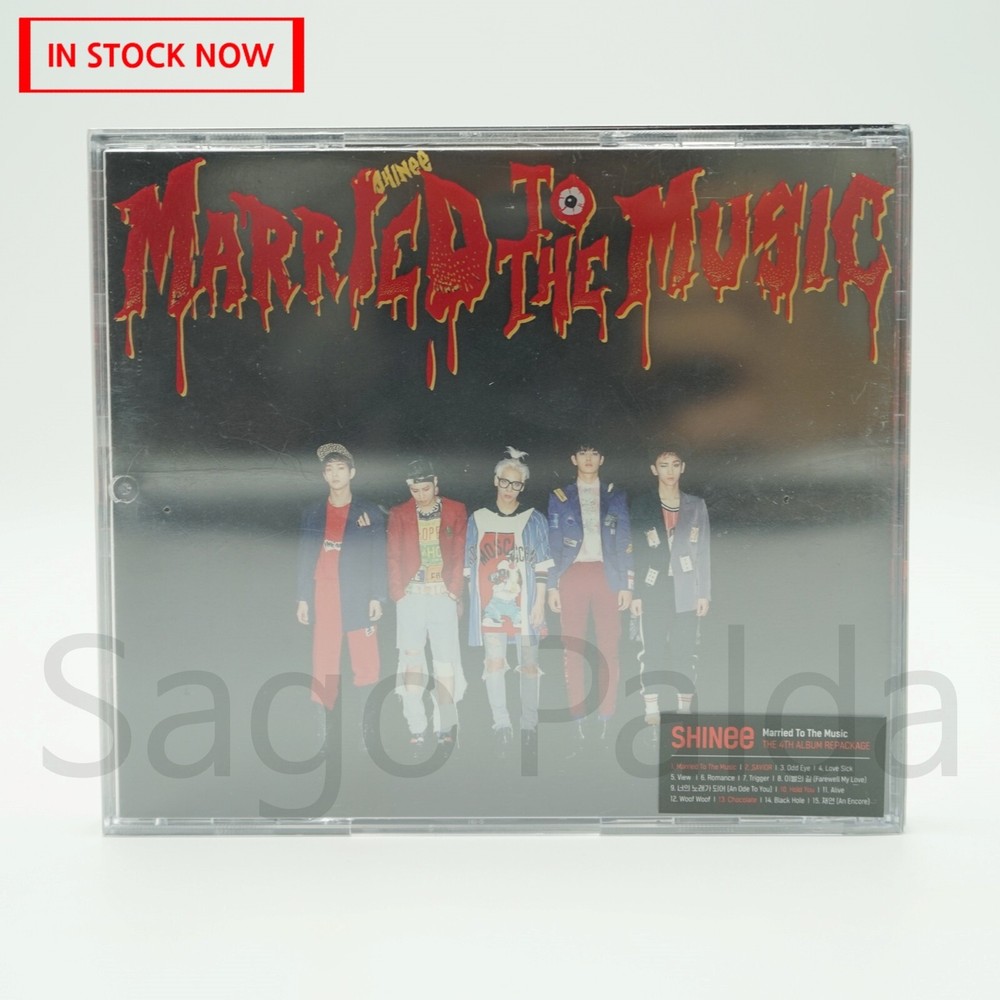 NEW SEALED SHINee - Married To The Music - 4th ALBUM Repackage - CD KOREA Kpop