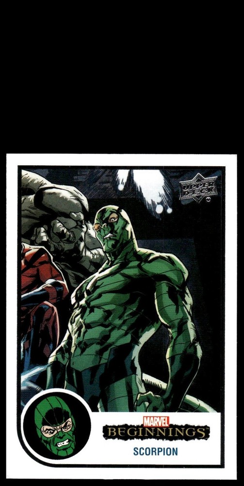 2022 Upper Deck Marvel Beginnings Volume 2, Series 1 Scorpion #30 -