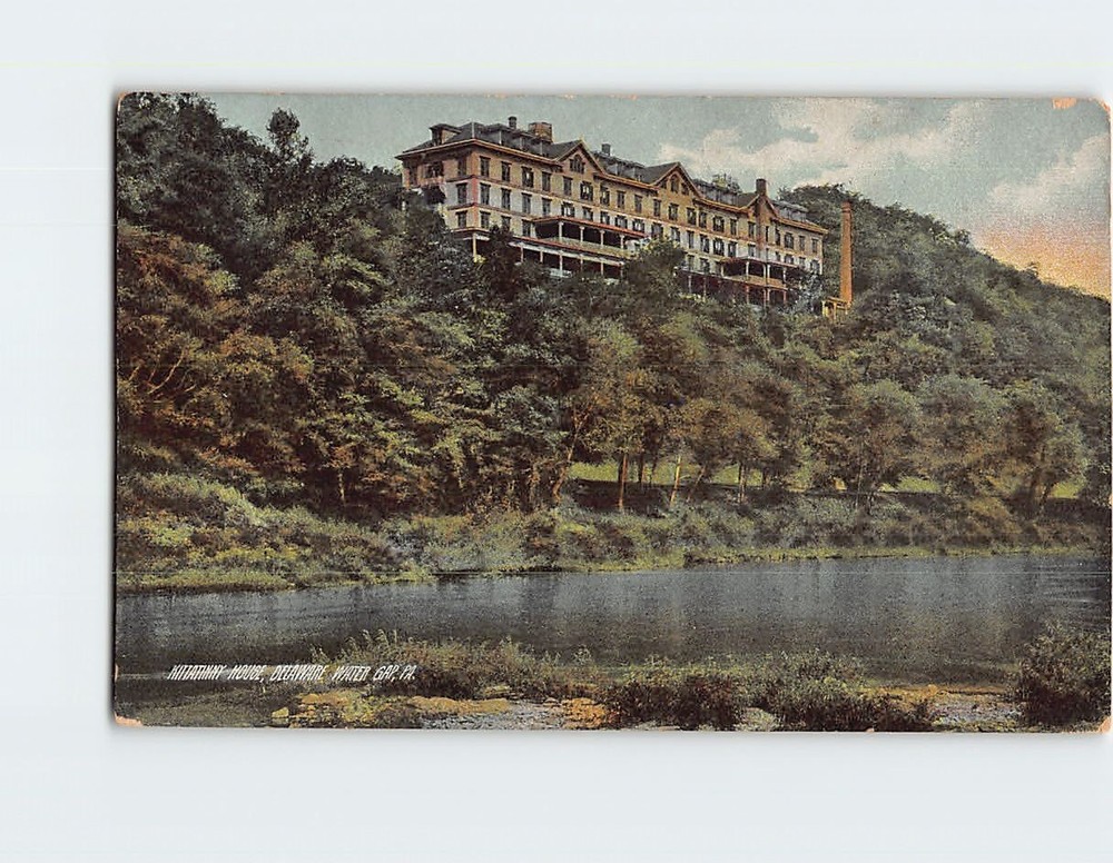 Postcard Kittatinny House Delaware Water Gap Pennsylvania USA