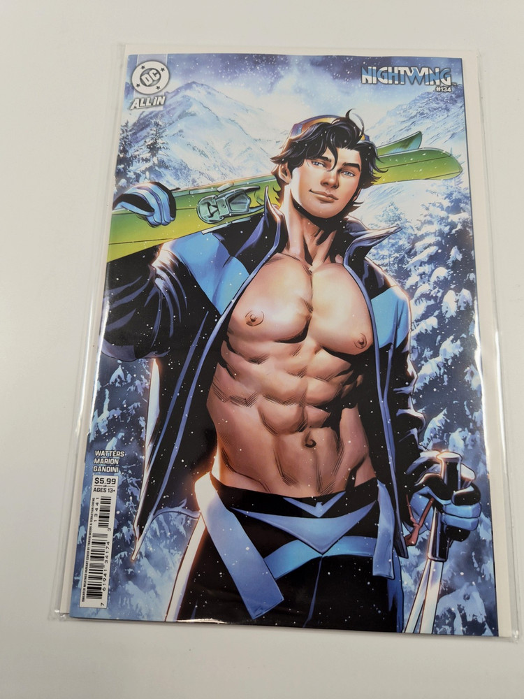 Nightwing #134 Cover E  Moore Sweater Weather Shirtless Variant DC Comics 2026