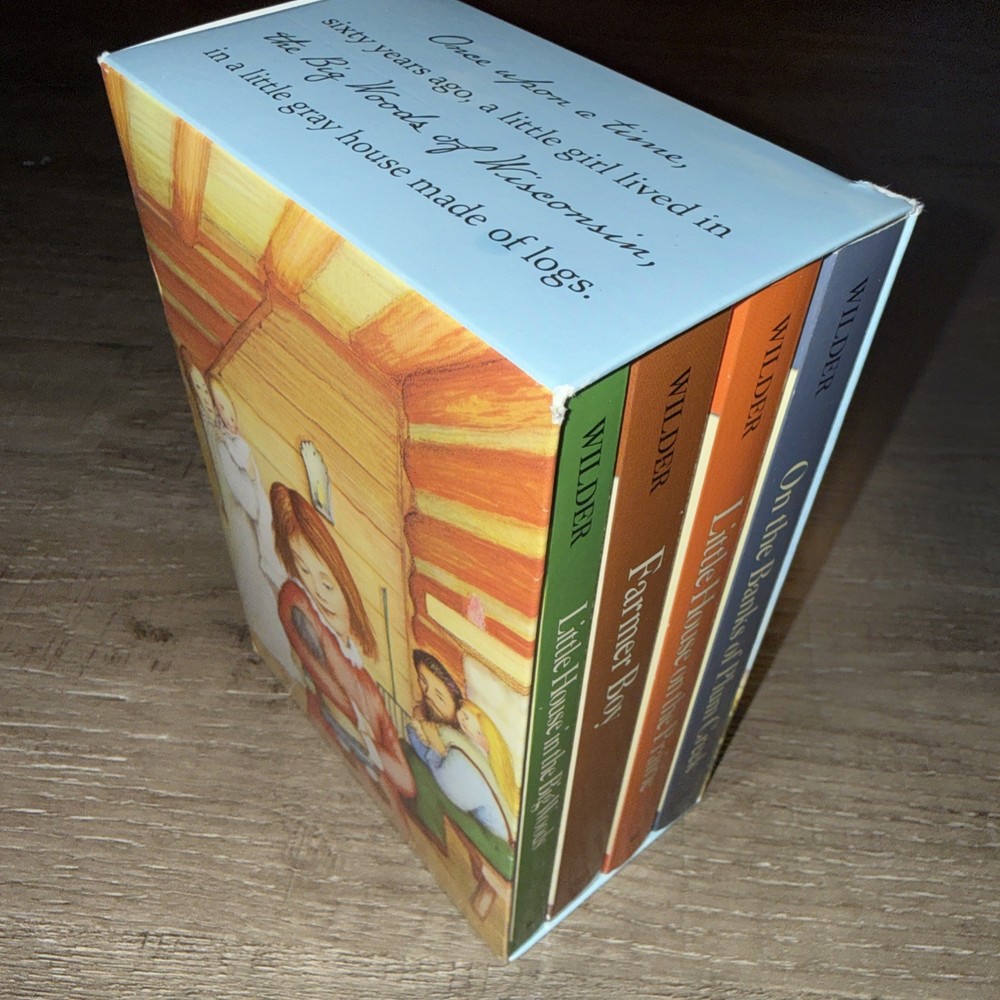 Little House 4 Book Box Set Pb Laura Ingalls Wilder