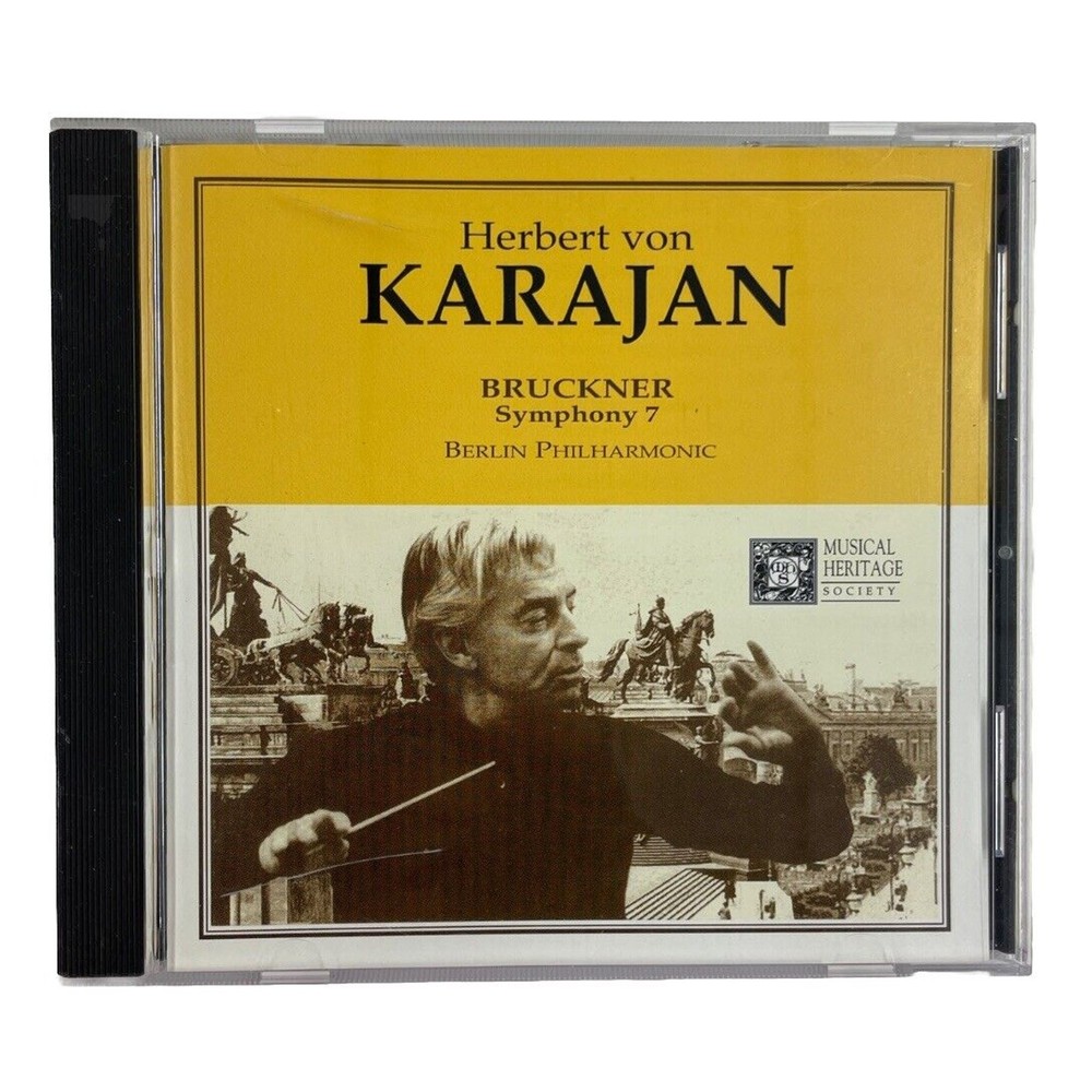 Herbert Von Karajan: Bruckner Symphony No. 7 CD