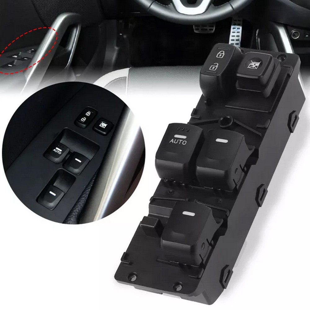 Left Side Master Power Window Switch 93570-2V000 For Hyundai Veloster 2012-2017