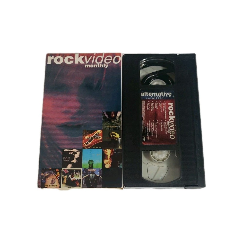 Rock Video Monthly VHS Alternative Releases Spring 1994 Special Edition Rare HTF