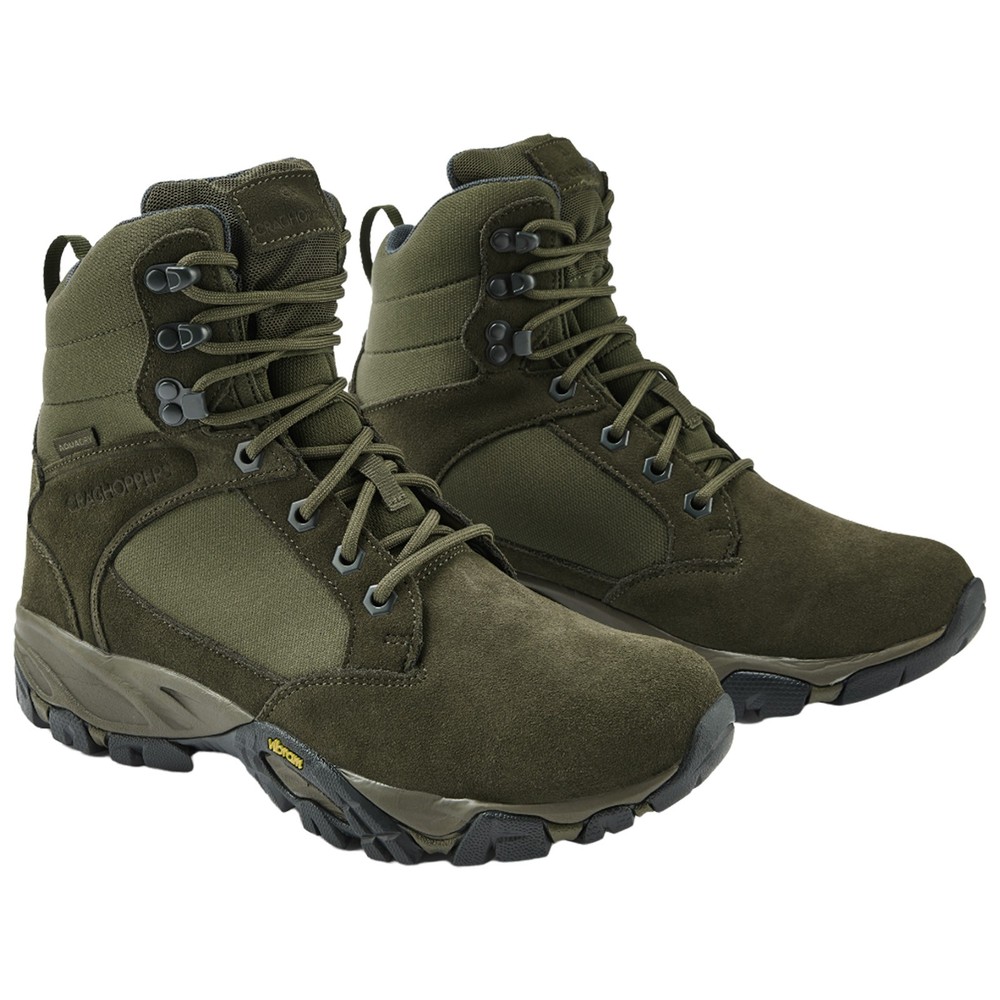 Craghoppers Men Salado Hi Waterproof Walking Boots Vibram Breathable Hiking