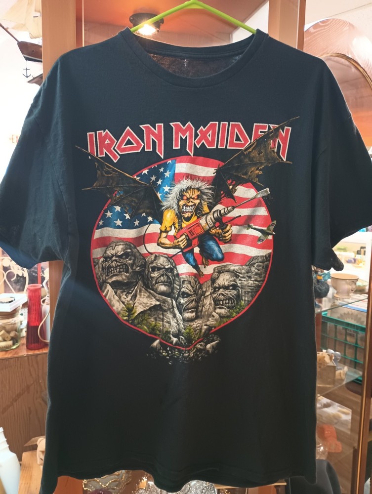 Iron Maiden 2019 USA Legacy Of The Beast Tour T-Shirt No Size Tag