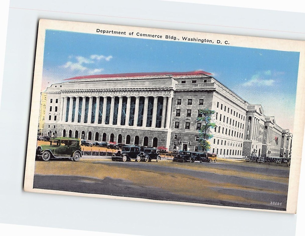 Postcard Department of Commerce Building Washington DC USA