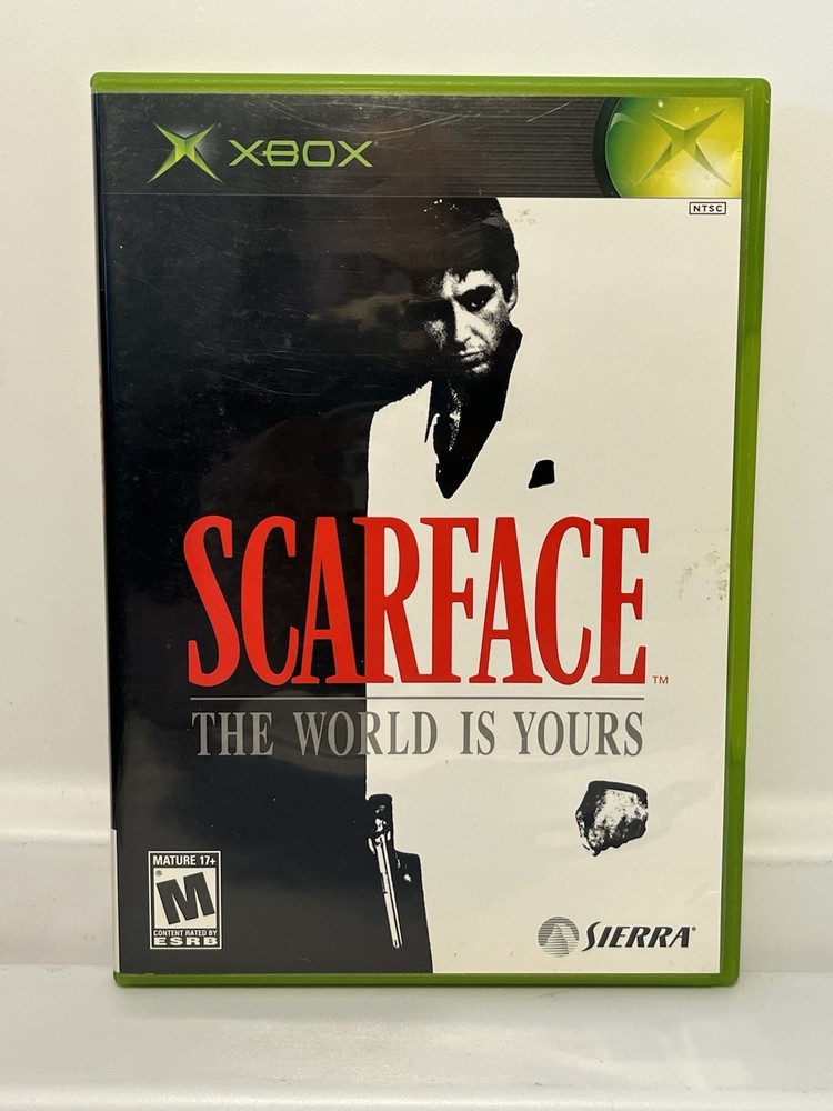 Scarface The World is Yours Microsoft Xbox, 2006 CIB Complete W/ Manual - Tested