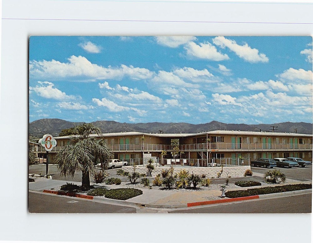Postcard 6 Motel of Santa Barbara California USA