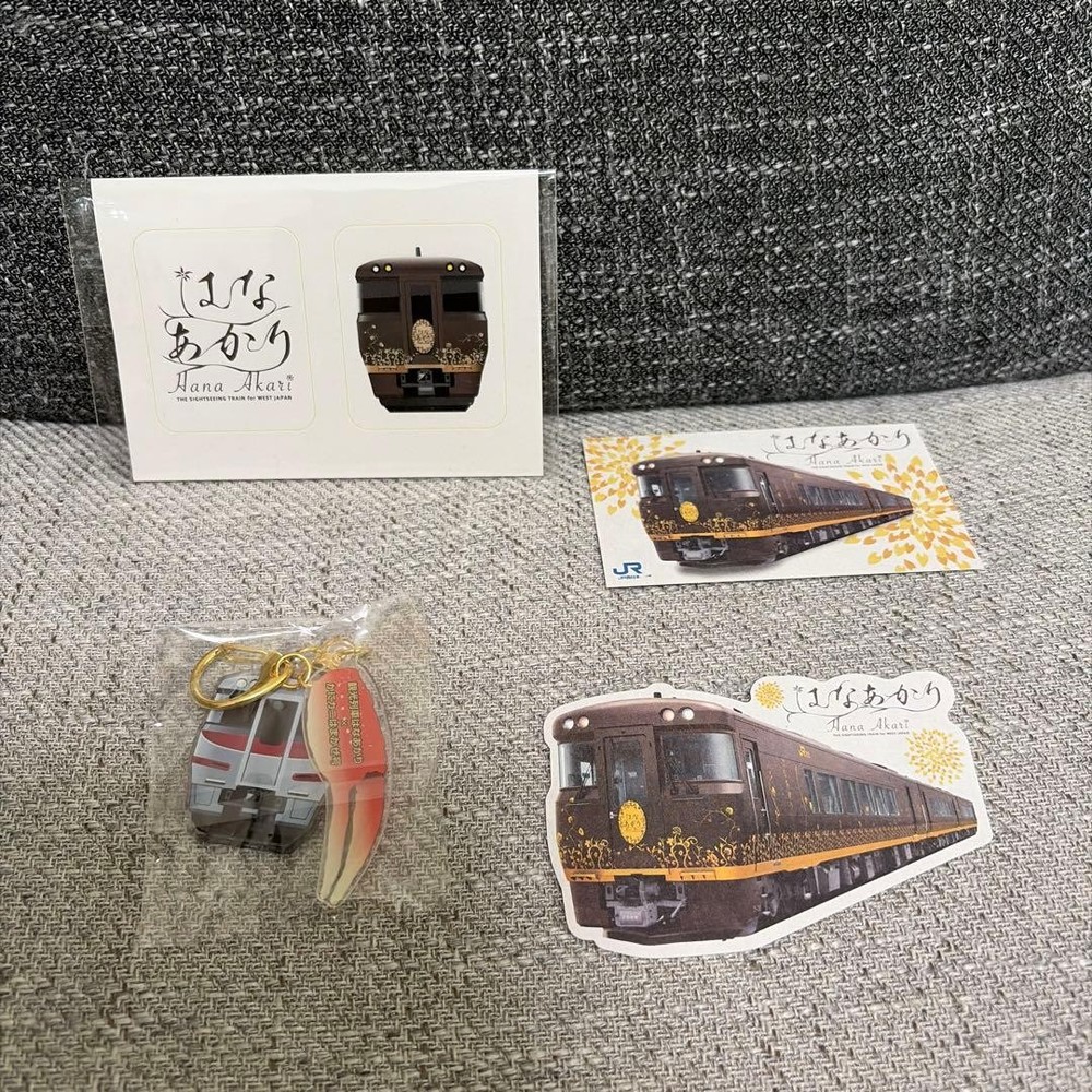 Railway Set Keychain Postcard