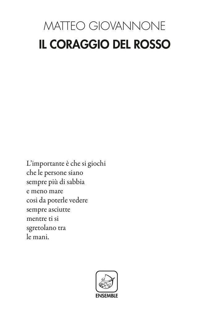Matteo Giovannone Il coraggio del rosso (Paperback) (UK IMPORT)All Tariffs and Duties included - no additional charges