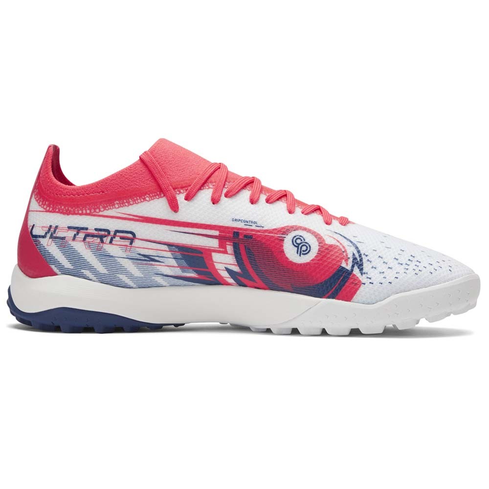 PUMA Ultra Match Christian Pulisic Soccer Mens White Sneakers Athletic Shoes 107