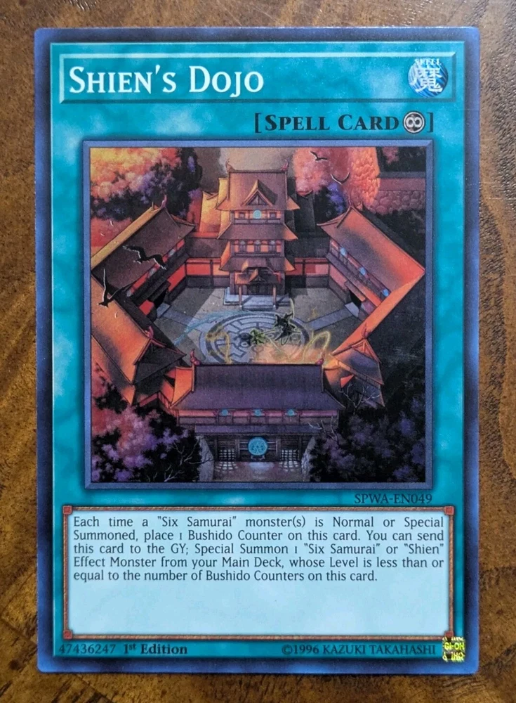 Shien's Dojo SPWA-EN049 Spirit Warriors 1st Edition