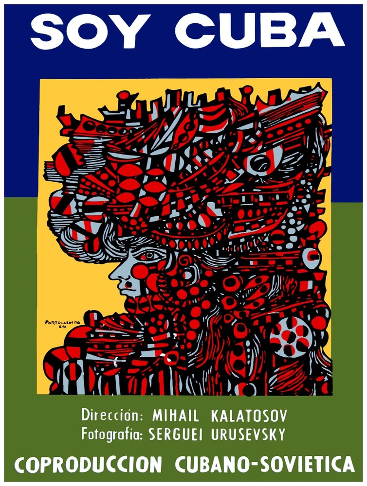 118.Art Decor POSTER.Graphics to decorate home office.Soy Cuba.Cuban-Soviet Film