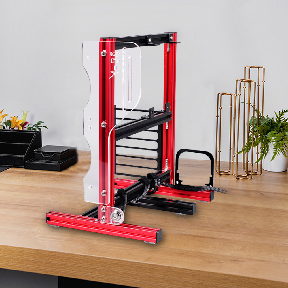 PC ATX ITX MATX Test Bench Open Air Case Motherboard Computer Frame Chassic USA