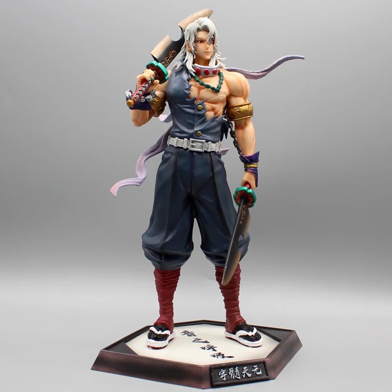 Demon Slayer Anime Figure Uzui Tengen Gk Statue Figurine Pvc Model Doll