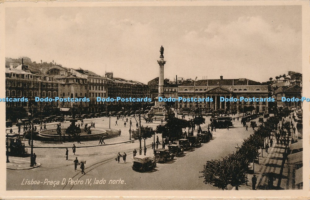 R038669 Lisboa Praca D Pedro IV Lado Norte