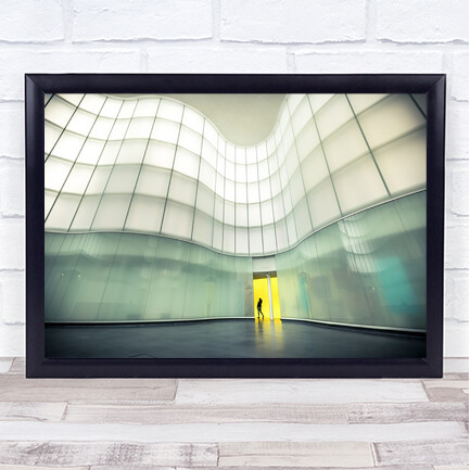 Italy Milan Urban Street Lombardy New Modern architecture Museum Wall Art Print