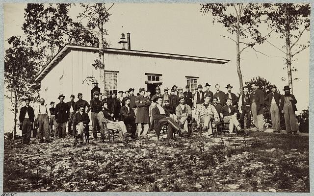 Photo:Convalescent camp near Alexandria, Va.