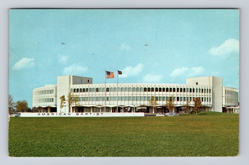 Valley Forge PA- Pennsylvania, American Baptist, Antique, Vintage c1970 Postcard
