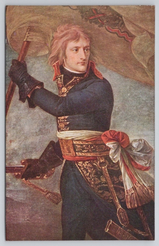 Napoleon Bonaparte at Arcole Postcard - A.-J. Gros Art - Versailles Museum