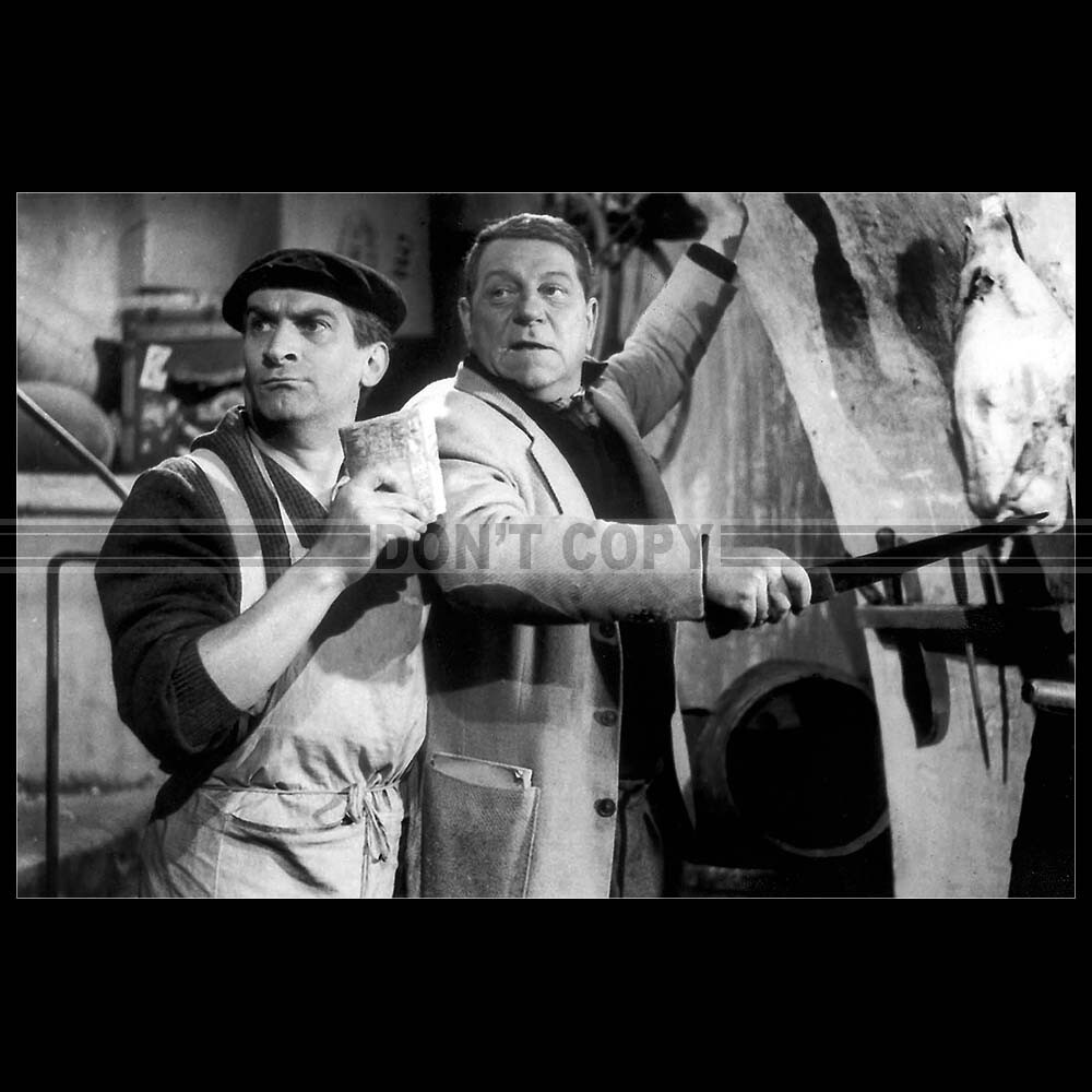 Photo F.011706 LOUIS DE FUNÈS & JEAN GABIN (LA TRAVERSÉE DE PARIS) 1956