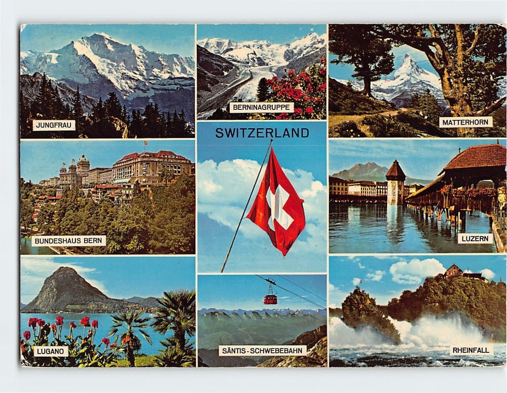 Postcard Switzerland