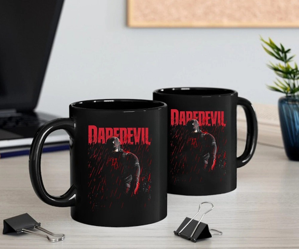 Daredevil Born Again Mug Marvel Superhero Coffee Cup Fan Gift