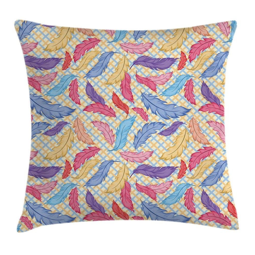 Native Feather Throw Pillow Cases Cushion Covers Ambesonne Home Decor 8 Sizes