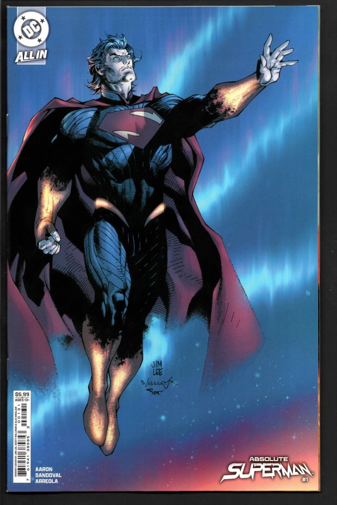 ABSOLUTE SUPERMAN #1 (2024) JIM LEE Variant Cover NM - IN STOCK!