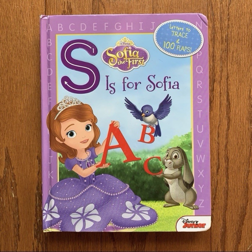Sofia the First S Is for Sofia by Disney Books (2015, Children's Board Books)