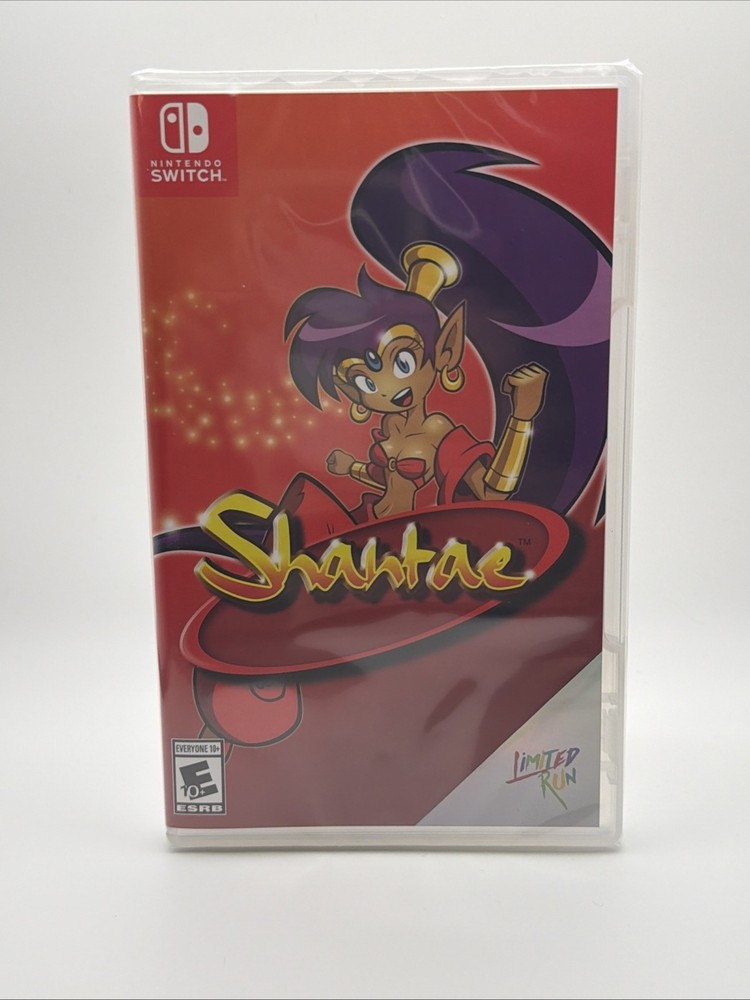 Shantae Nintendo Switch Limited Run Games Brand New Sealed
