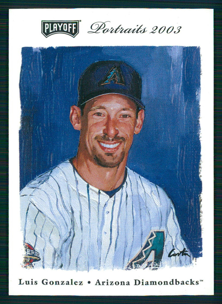 2003 Playoff Portraits - Luis Gonzalez #2