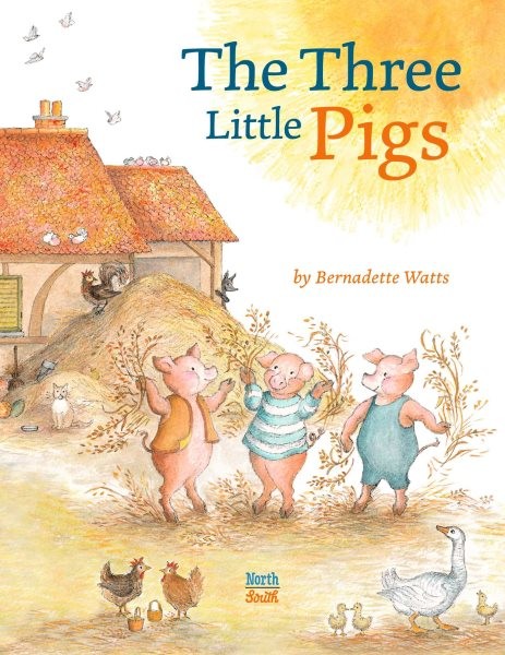 Three Little Pigs, Paperback by Watts, Bernadette, Brand New, Free shipping i...