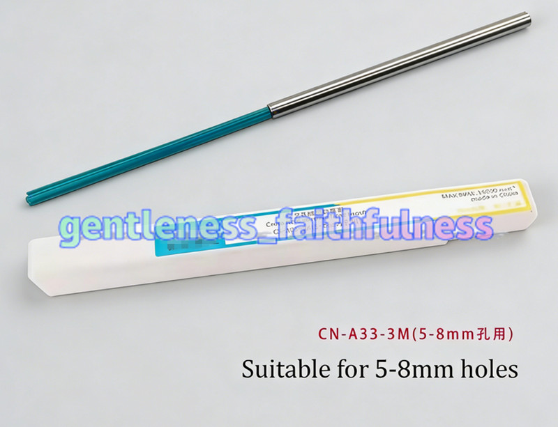 1PC CN-A33-3M Cross Hole Deburring Brush CNC Steel for Inner Hole Rust Removal