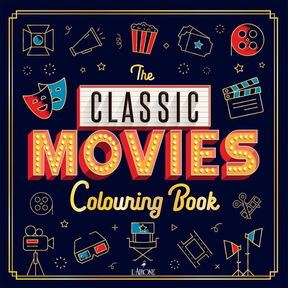 AAVV Classic movies. Libro da colorare (Paperback)Another great item from Rarewaves USA | Free delivery!