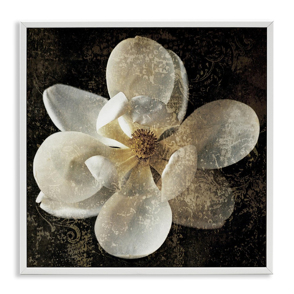 Rustic Magnolia Giclee Art Print Framed by John Seba  