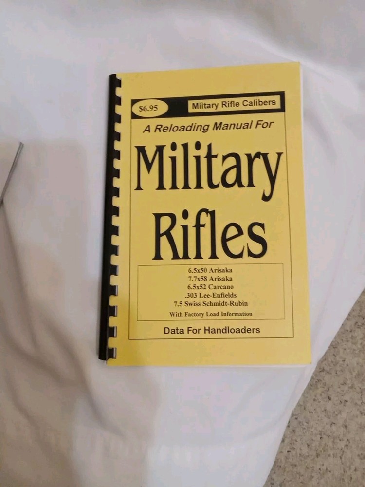 A Reloading Manuals For Rifles