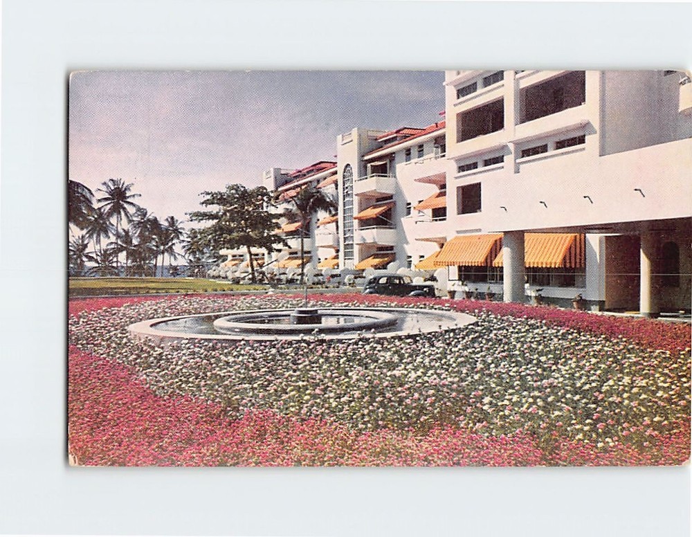 Postcard Front View Of Tower Isle Hotel in Ocho Rios Jamaica