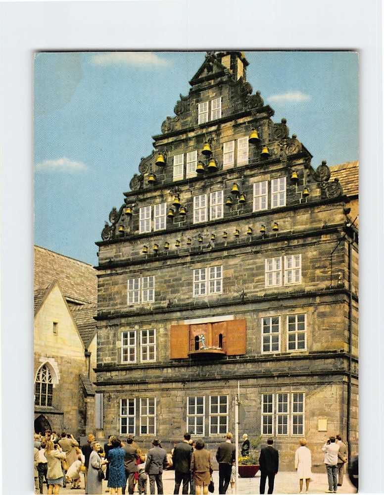 Postcard Hochzeitshaus Hamelin Germany