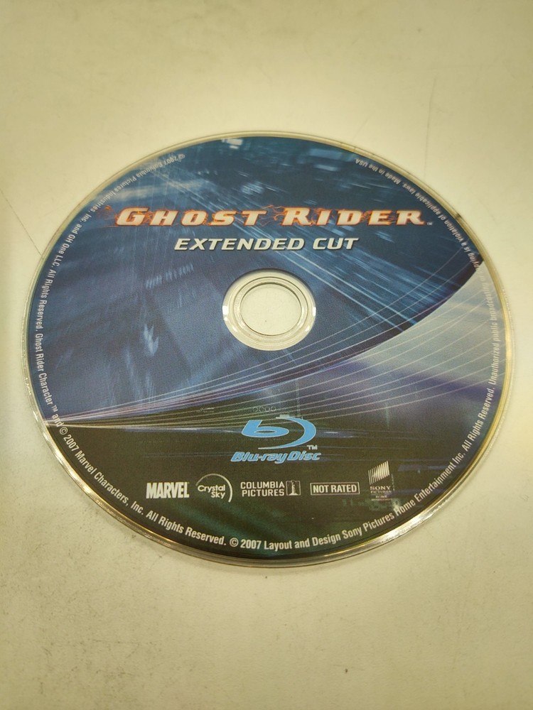 Ghost Rider Extended Blu Ray Disc Only Used Freeship