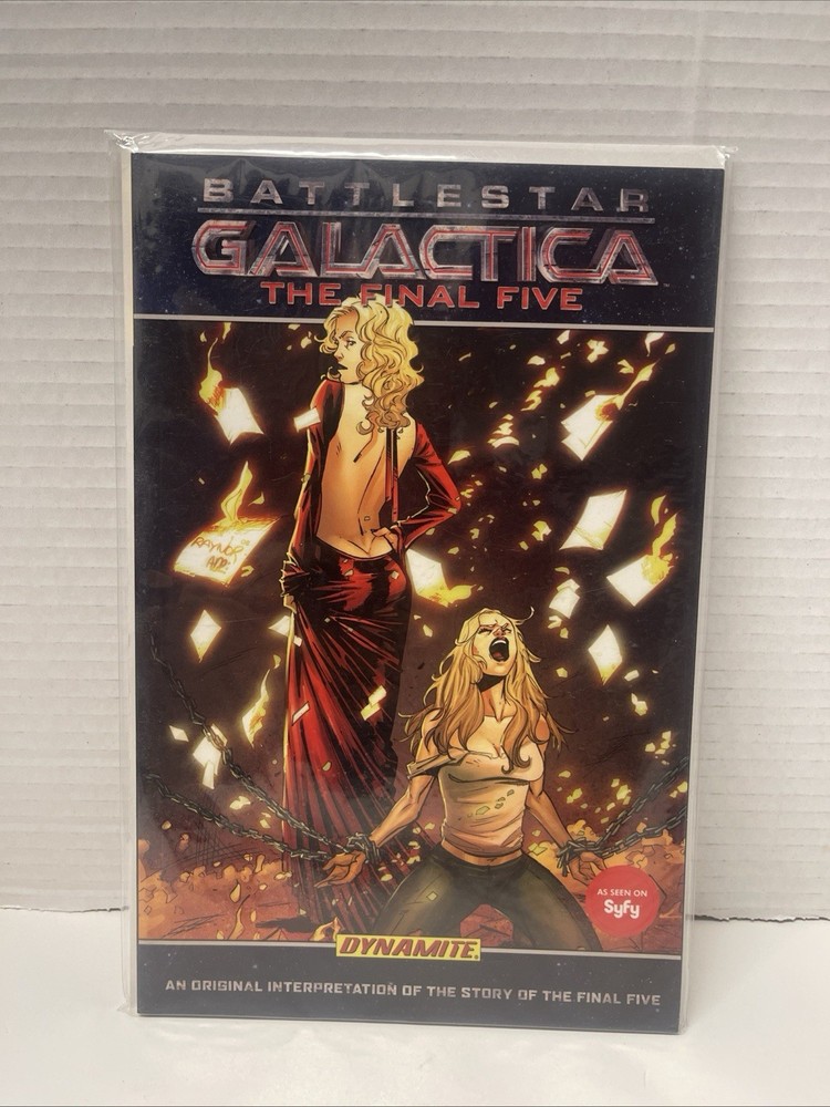 BATTLESTAR GALACTICA: FINAL FIVE (Dynamite Comics) By Seamus Kevin Fahey. Bagged