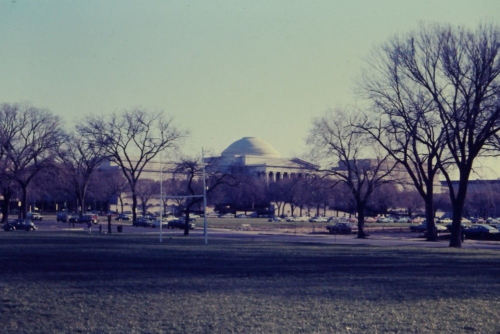 c1960's 35mm Slide, US Capitol Building Dome, Washington DC Skyline American