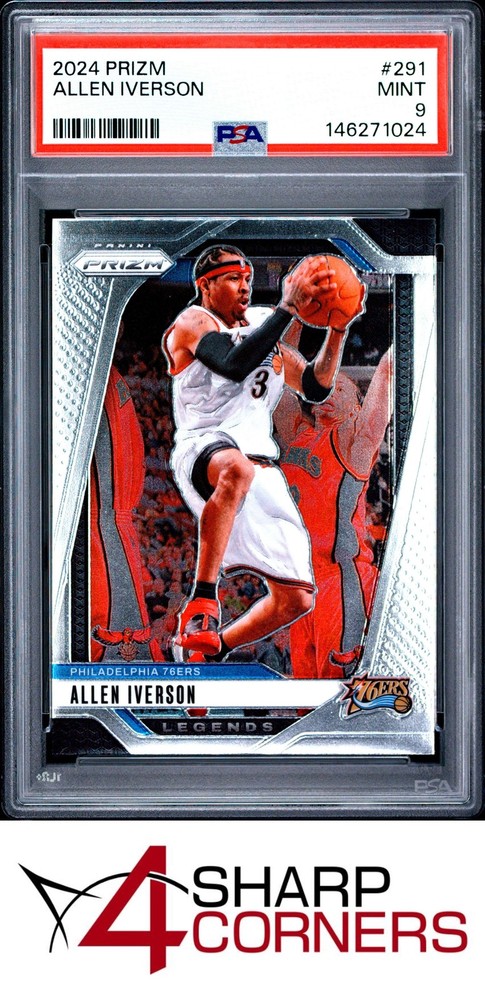 2024 Panini Prizm #291 Allen Iverson Hof Pop 4 Psa 9The #1 consignment choice on eBay: 4SC! Consign now!