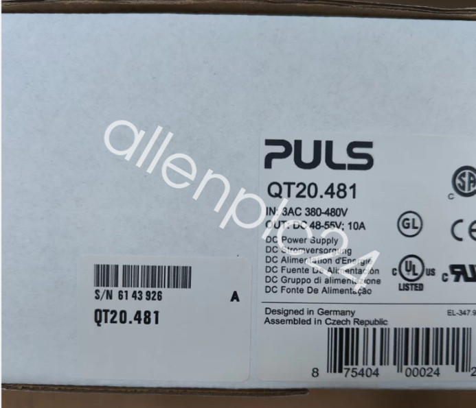 QT20.481 New Power Module FedEx or DHL