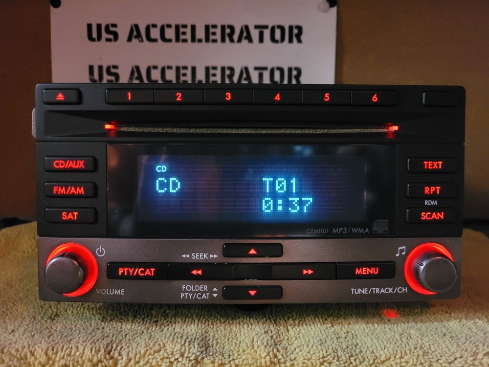2008-2011 SUBARU IMPREZA WRX OEM Radio CD MP3 AUX Factory 86201FG600