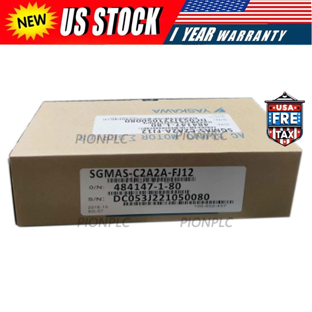 1pc Brand New Yaskawa SERVO MOTOR SGMAS-C2A2A-FJ12 Servo Motor Fast delivery