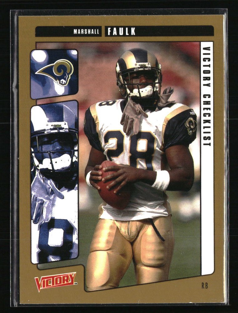 Marshall Faulk 2001 Upper Deck Victory #439 Football Card